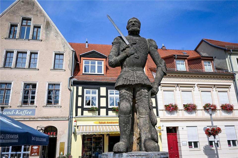 Die Rolandstadt Perleberg, Kreisstadt der Prignitz, ist Gastgeberin des Brandenburg-Tages 2025. (Archivbild)Jens Kalaene/dpa