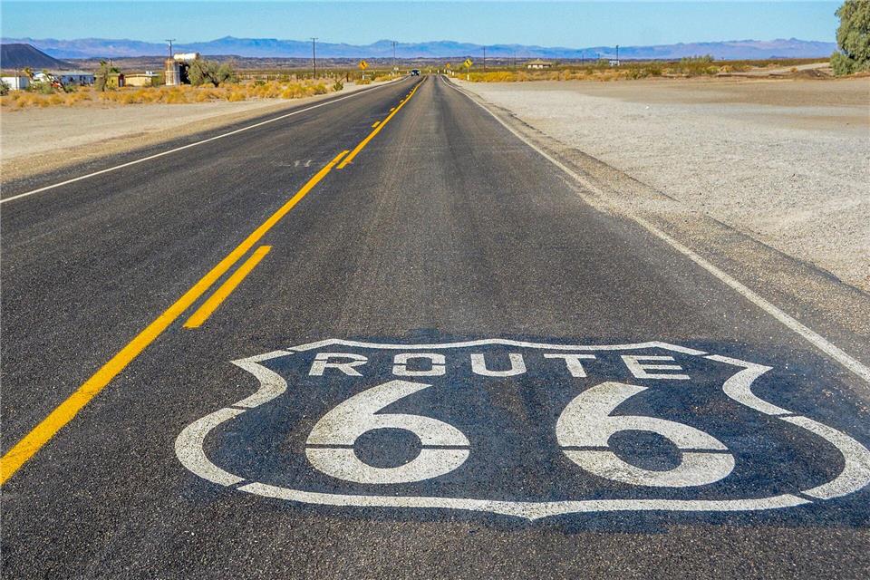 Die Route 66 trägt den Beinamen „Mother Road“, also die Mutter aller Straßen.Ralf Johnen/dpa-tmn