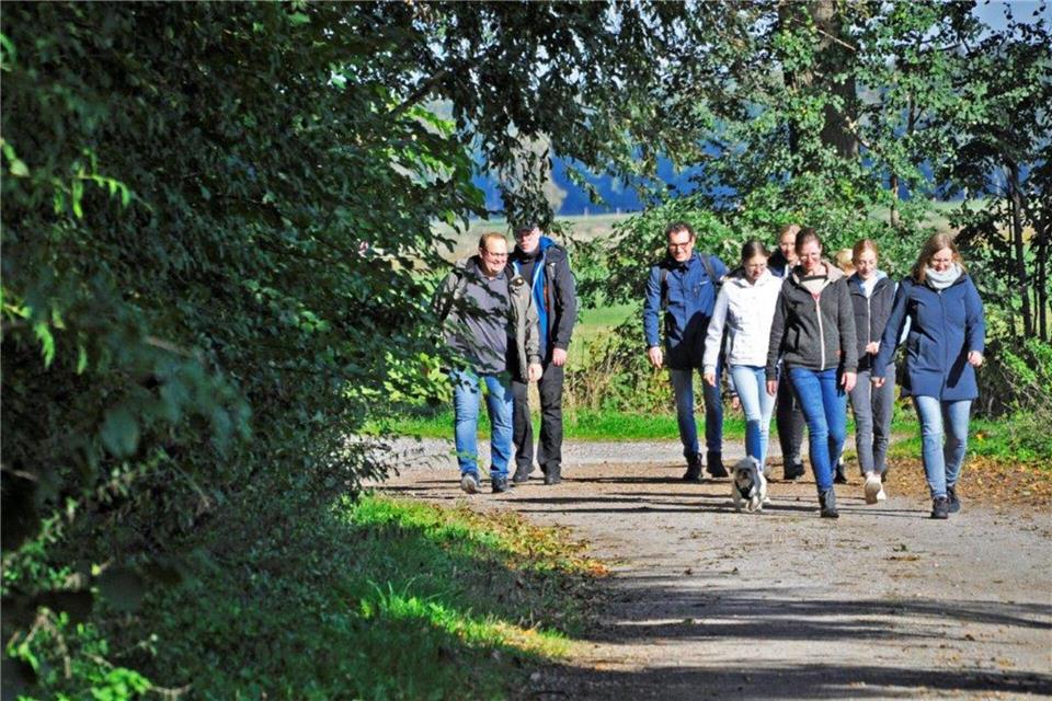 GSV und Dorfgemeinschaft Hülsten laden zum Wandertag ein Die Route sei auch für Anfänger geeignet, versprechen die Organisatoren.
