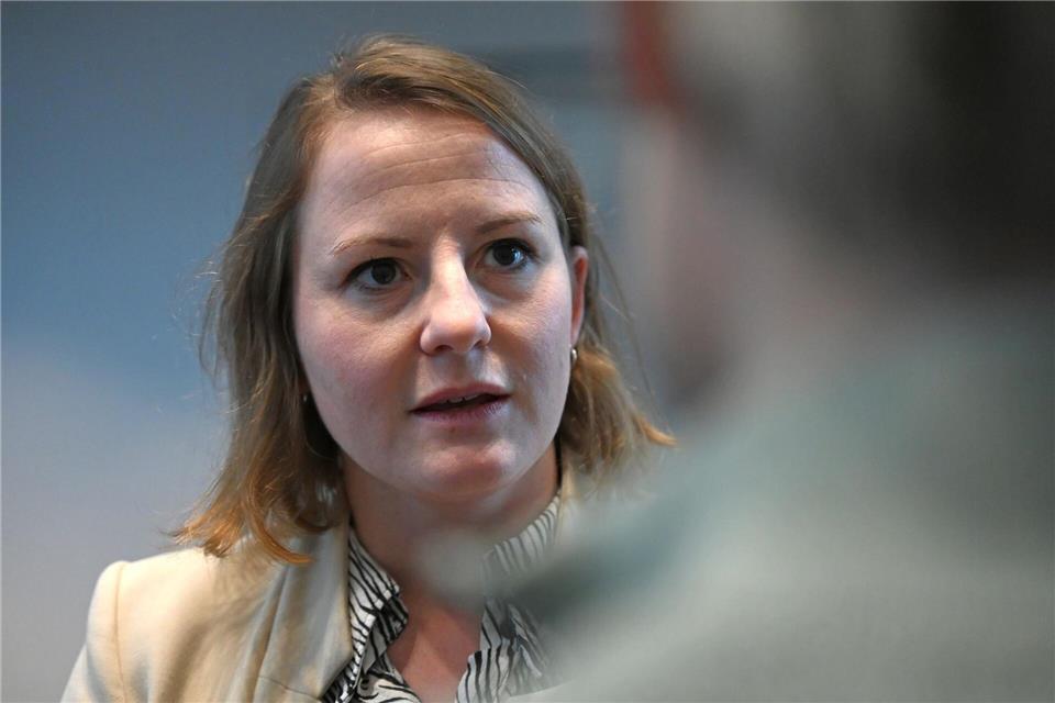 Die SPD-Sozialpolitikerin Annika Klose sieht der Rentenabstimmung optimistisch entgegen.Elisa Schu/dpa