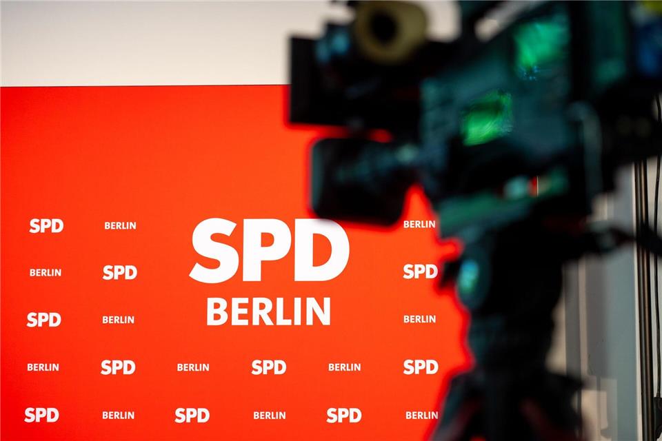 Die SPD ist in Berlin nicht mehr die stärkste Partei. (Archivbild)Christophe Gateau/dpa