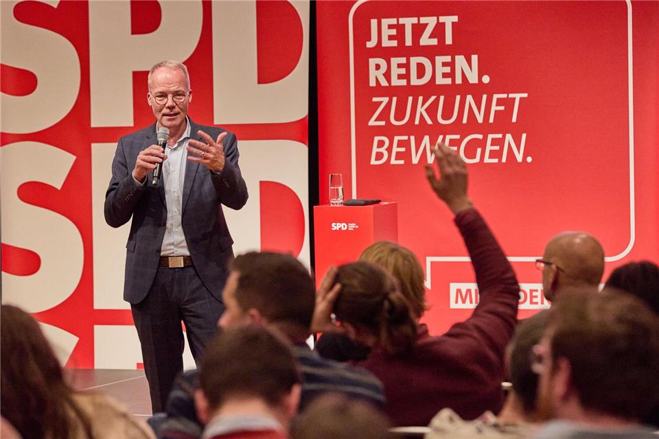 Die SPD sucht für ihr Bundestagswahlprogramm Kontakt zu Bürgerinnen und Bürgern.Georg Wendt/dpa