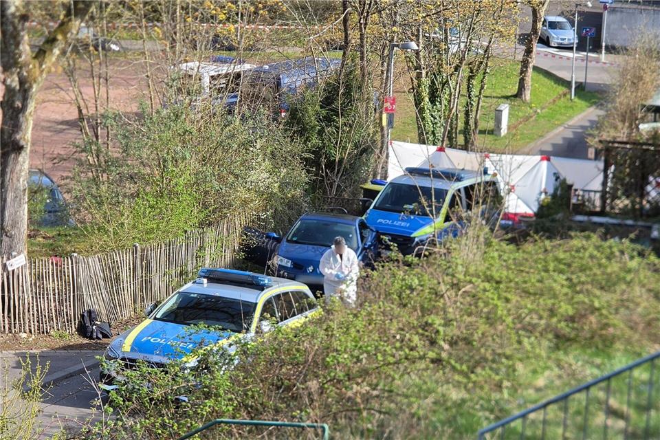 Die Sackgasse führt zu einer Treppe.Kevin Schößler/dpa