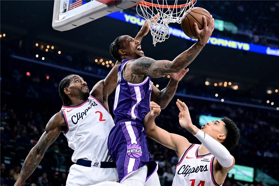Die Sacramento Kings waren bei den LA Clippers chancenlos.Wally Skalij/AP/dpa
