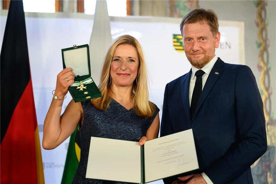Die Sängerin wuchs im Vogtland auf. Robert Michael/dpa