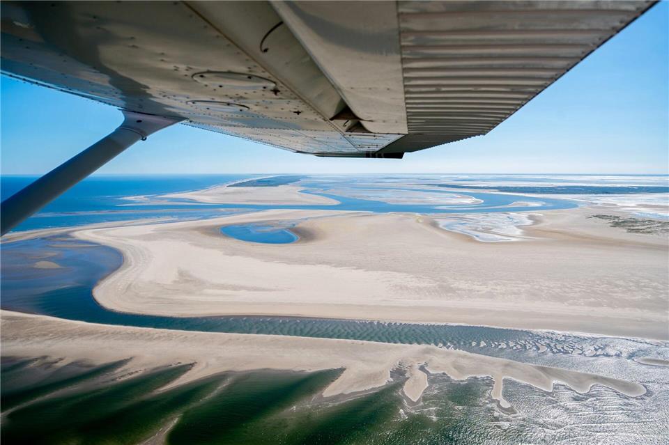 Die Sandbank Kachelot bei Juist. (Archivbild) Hauke-Christian Dittrich/dpa