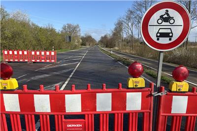B70 wird bei Borken nun doch voll gesperrt