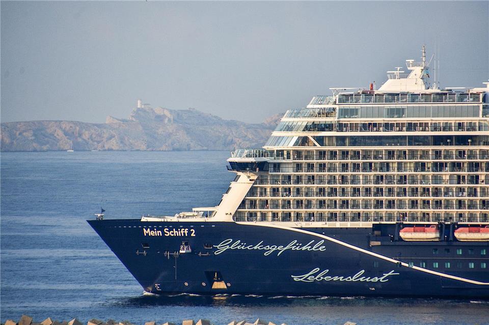Die Schiffe von Tui Cruises heißen „Mein Schiff“, dann folgt eine Zahl oder ein Name. (Archivbild)Gerard Bottino/SOPA Images via ZUMA Press Wire/dpa