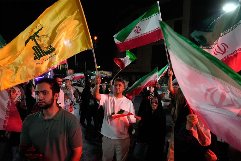 Die Schiiten-Miliz Hisbaollah ist der wichtigste nichtstaatliche Verbündete des Irans.Vahid Salemi/AP/dpa