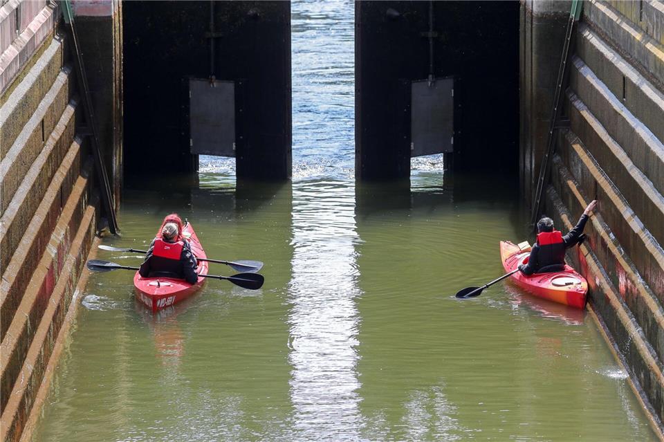 Die Schleusen an Saale und Unstrut öffnen wieder. (Archivbild)Jan Woitas/dpa-Zentralbild/dpa