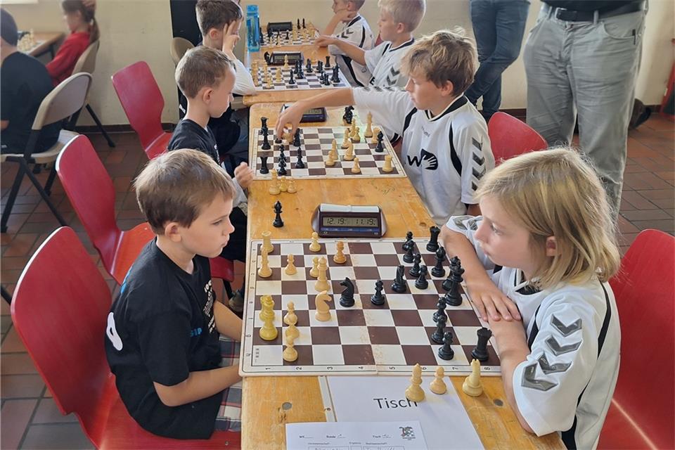 Die Schüler gingen konzentriert in den Wettbewerb.