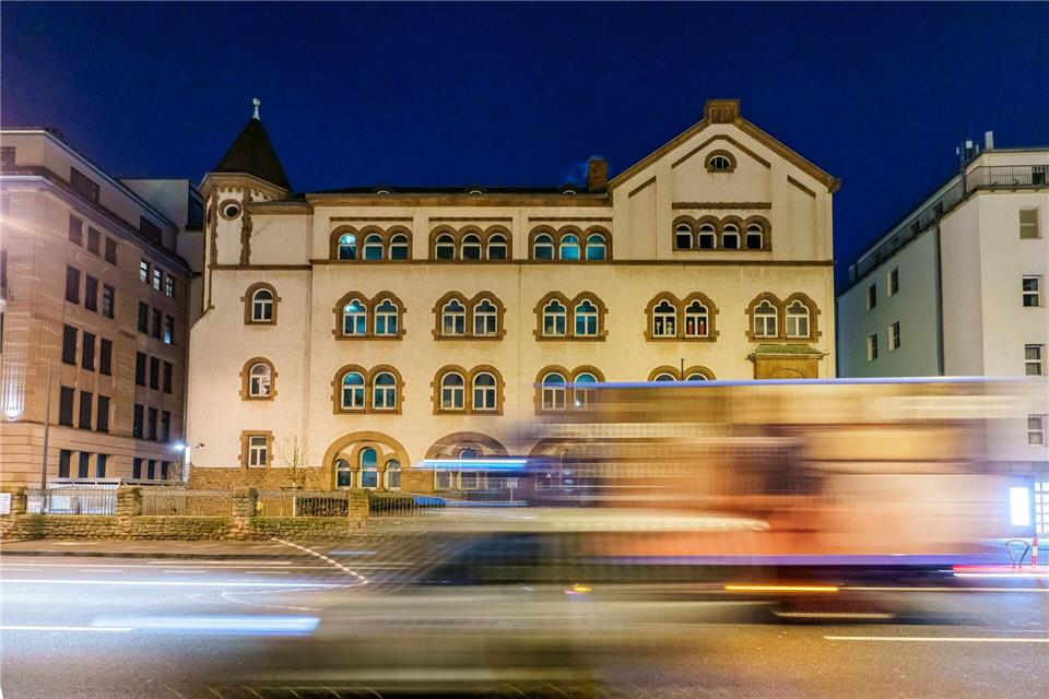 Die Schule des vermissten Jungen in Frankfurt.Andreas Arnold/dpa
