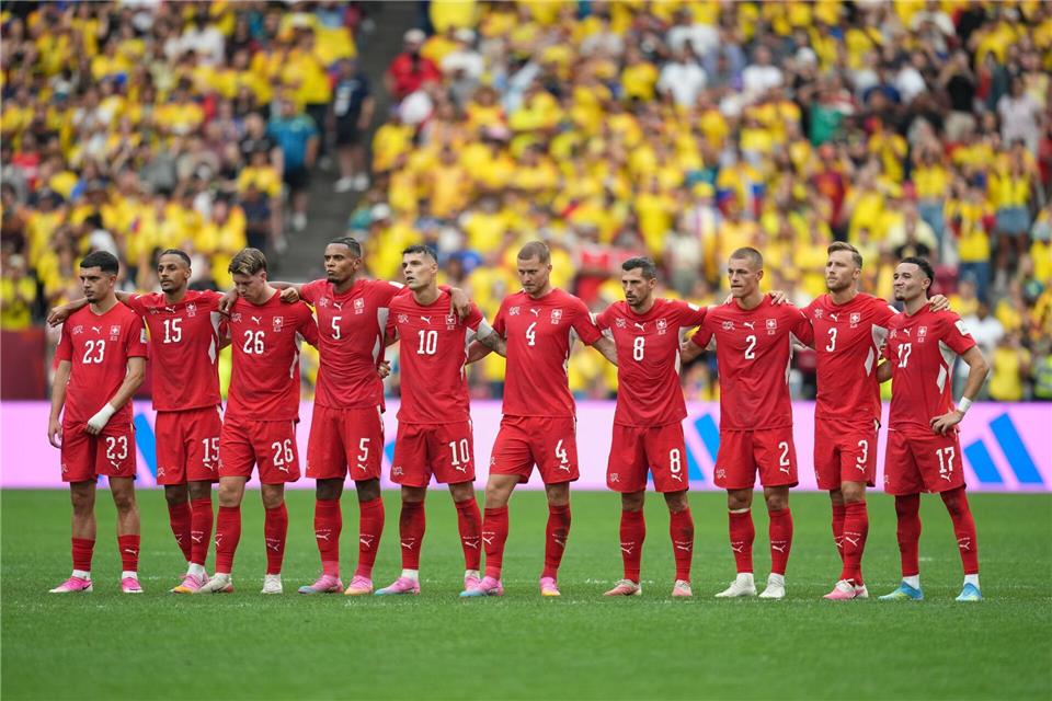 Die Schweizer Mannschaft will Großes schaffen. Abbie Parr/AP/dpa