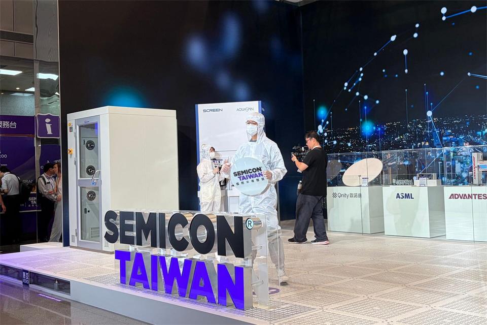 Die Semicon ist eine wichtige Messe in der Chip- und Halbleiterbranche.Yu-Tzu Chiu/dpa