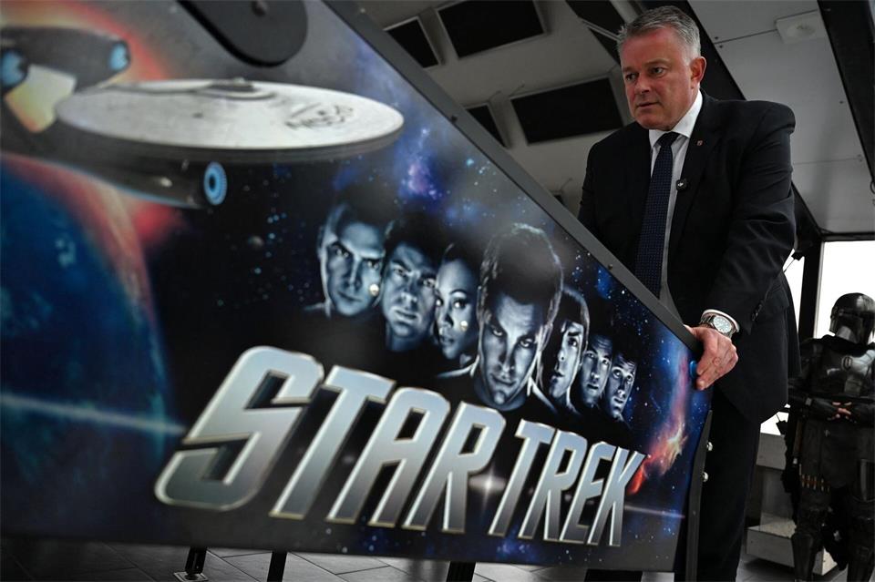 Die Serie Star Trek gehört zu Schnieders Favoriten. Jennifer Brückner/dpa