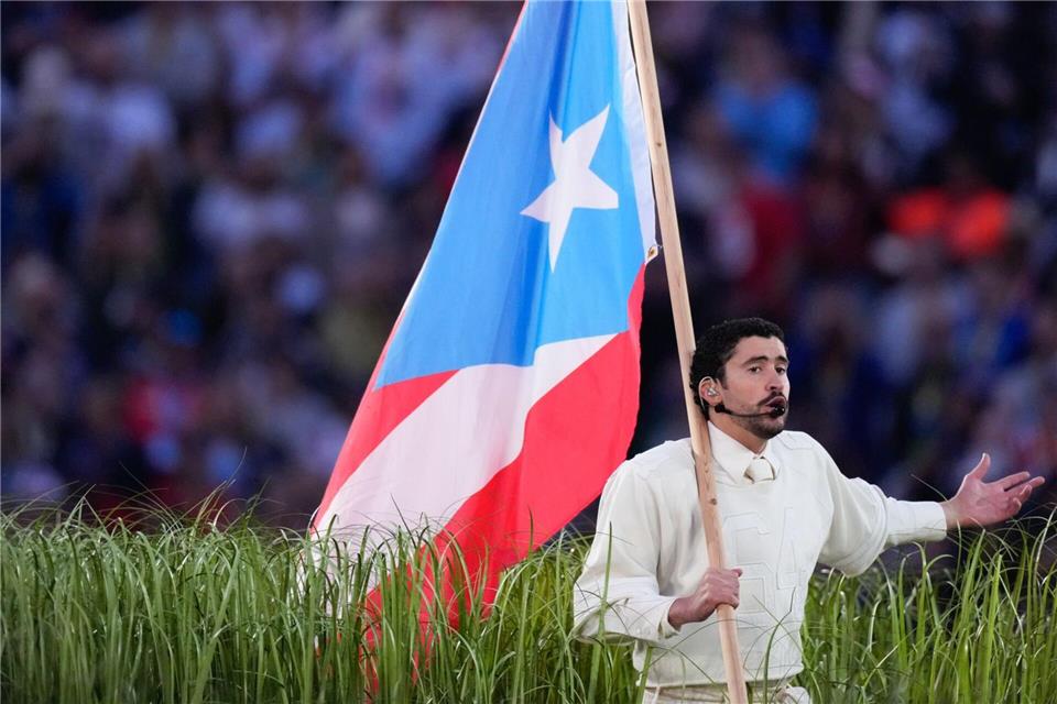 Die Show von Bad Bunny erhitzte in den USA die Gemüter. (Archivbild)Mark J. Terrill/AP/dpa