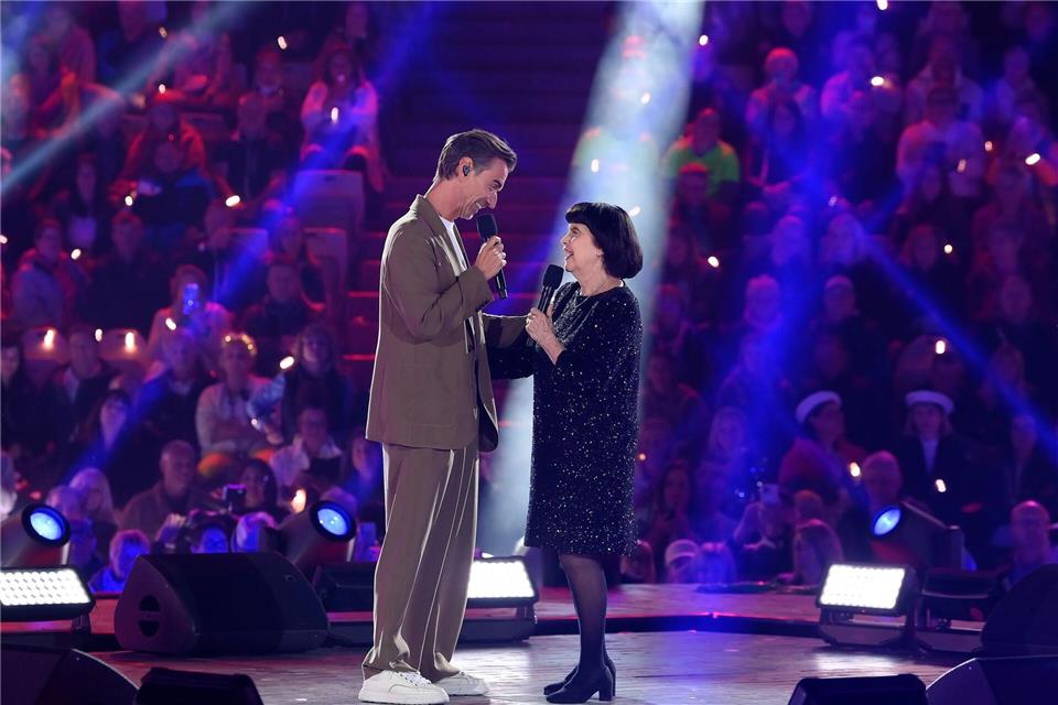 Die Show wurde am 5. und 6. Juni in Kitzbühel aufgezeichnet - unter anderem mit Mireille Mathieu.JürgensTV/Beckmann/ARD/dpa