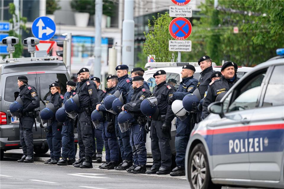 Die Sicherheitsbehörden ziehen eine positive ESC-Bilanz.Max Slovencik/APA/dpa