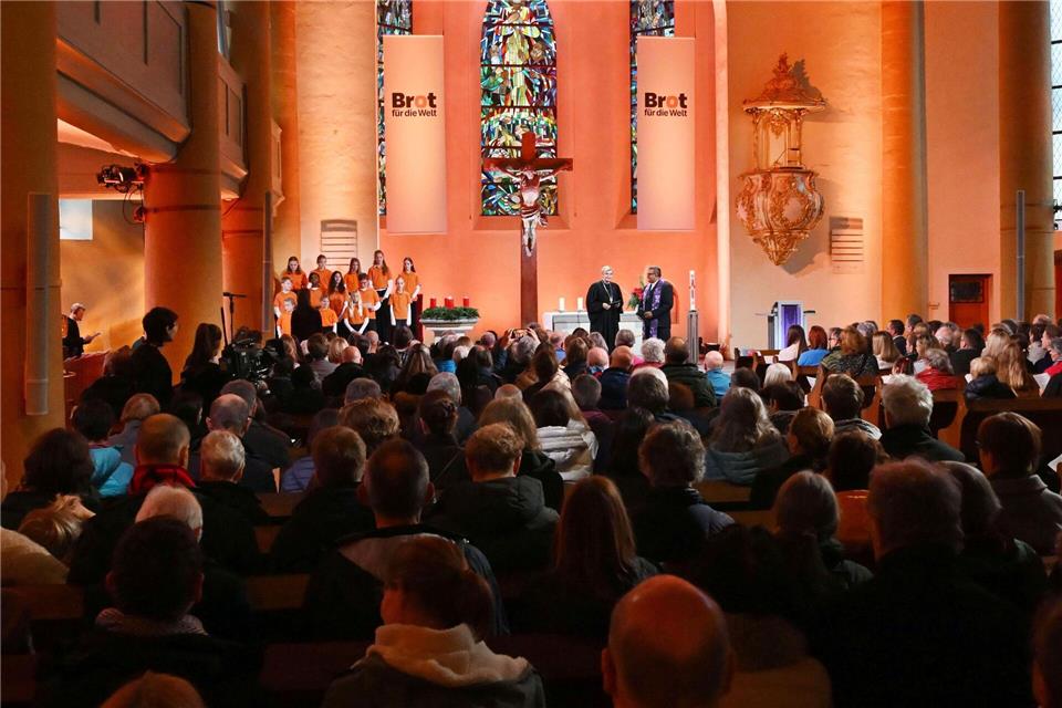 Die Spendensammlung von „Brot für die Welt“ steht in diesem Jahr unter dem Motto „Kraft zum Leben schöpfen“.Uli Deck/dpa