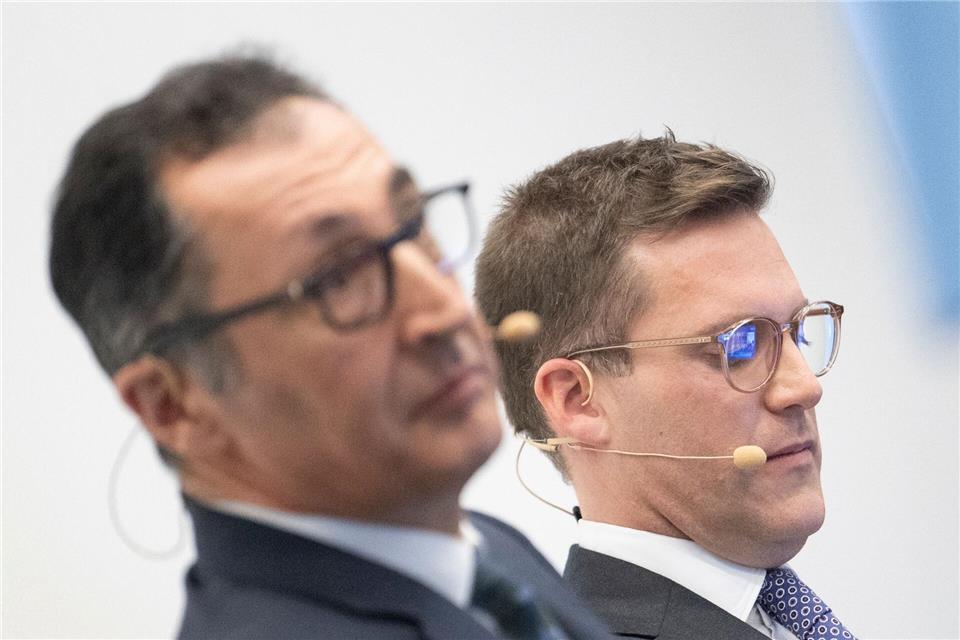 Die Spitzenkandidaten für die Landtagswahl kamen nach Einschätzung des Politikwissenschaftlers unterschiedlich an. (Archivbild)Marijan Murat/dpa