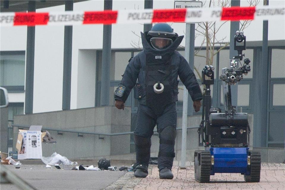 Die Sprengstoff-Spezialisten hatten 2025 mehr Einsätze. (Symbolbild)picture alliance / dpa