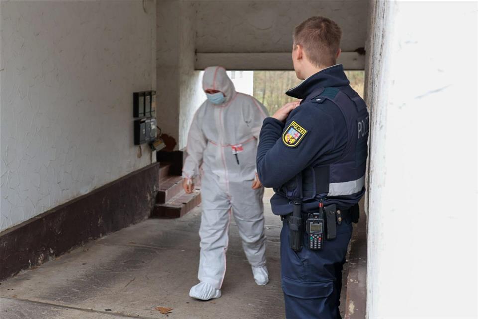 Die Spurensicherung war vor Ort im Einsatz.Brandon Lee Posse/dpa