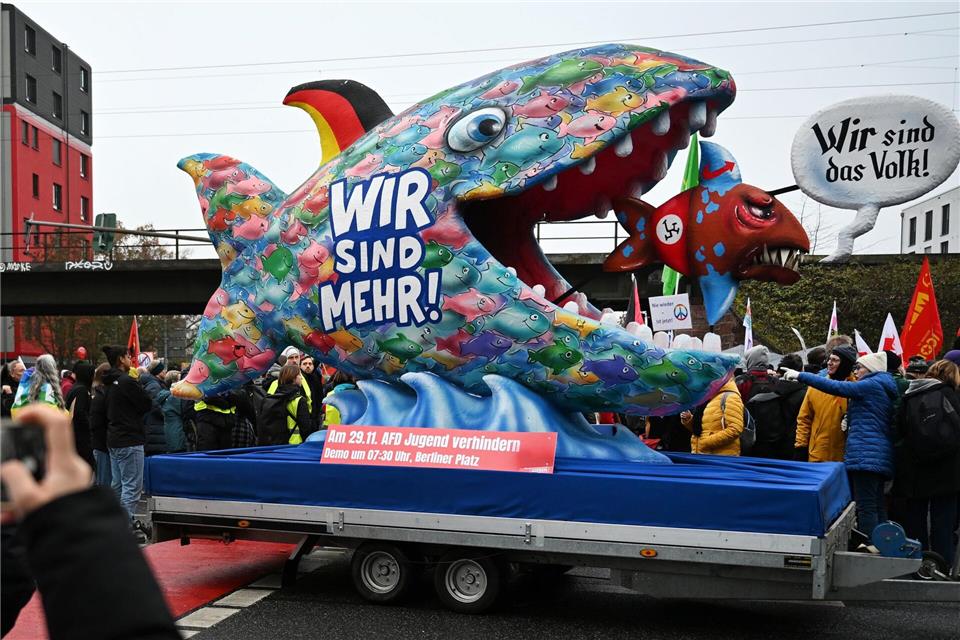 Die Stadt Gießen nennt ihr Sicherheitskonzept erfolgreich.Michael Brandt/dpa
