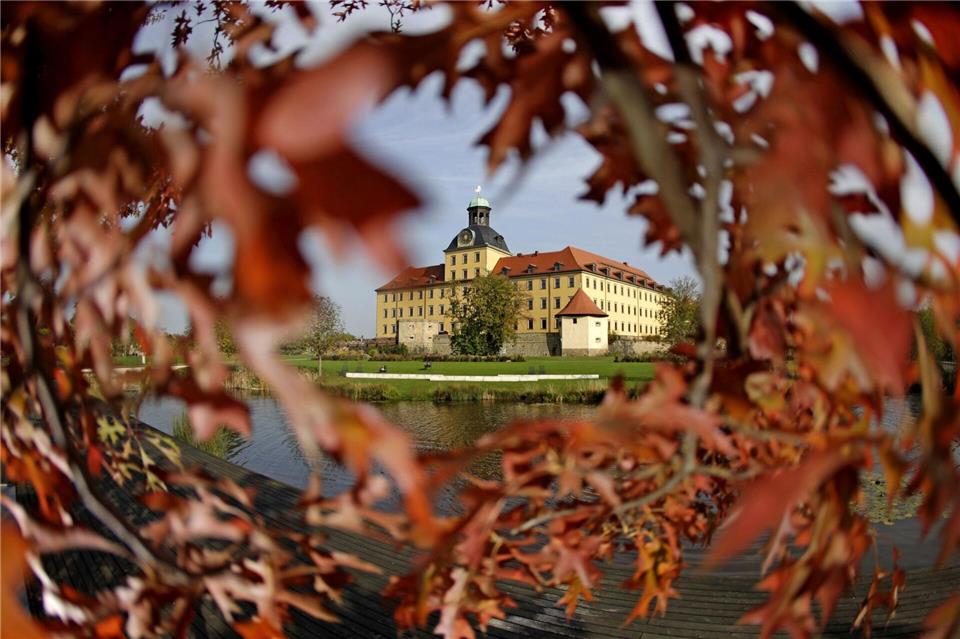Die Stadt Zeitz will rund drei Millionen Euro in die Weiterentwicklung des Schlossparks Moritzburg investieren.picture alliance / dpa