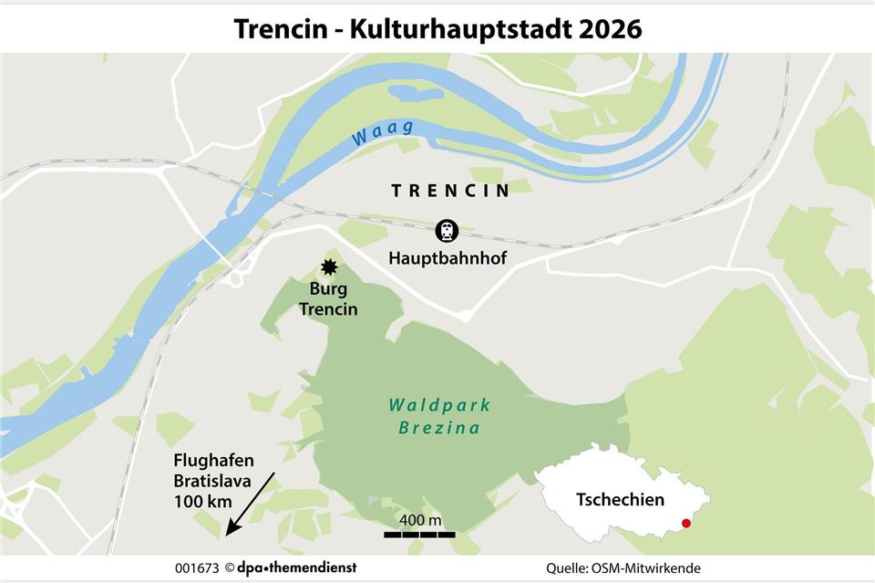 Die Stadt überrascht mit Geschichte, Kunst und sprüht vor Ideen für das Kulturhauptstadtjahr 2026.dpa-infografik/dpa-tmn