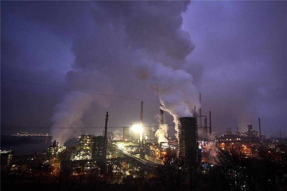 Die Stahlindustrie ist sehr energieintensiv. (Archivbild)Bernd Thissen/dpa