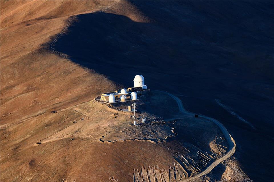 Die Sternwarte „Rolf Chini Cerro Murphy“ der Europäischen Südsternwarte (ESO) am Cerro ArmazonesBernd von Jutrczenka/dpa