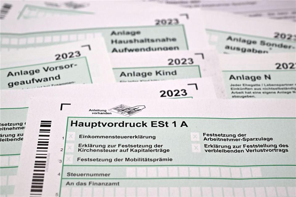 Die Steuererklärung in Thüringen könnte einfacher werden (Illustration) Martin Schutt/dpa