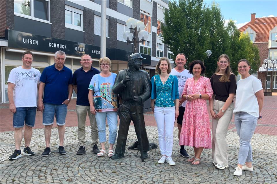 Die Steuerungsgruppe „Fair-Trade-Town“ der Gemeinde Heiden freut sich nun auf die Bewerbung.