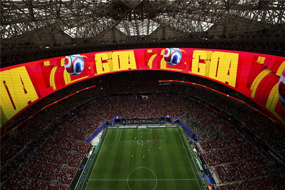 Die Stimmung im futuristischen Atlanta-Stadion war bestens.Colin Hubbard/AP/dpa