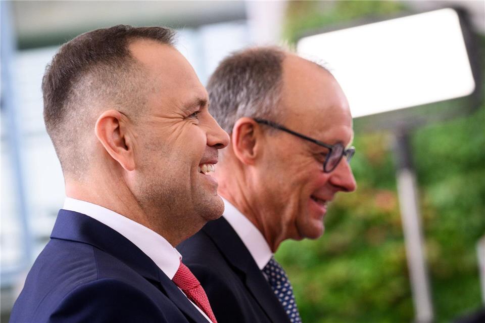 Die Stimmung war trotz gegensätzlicher Positionen zur Reparationsfrage freundlichBernd von Jutrczenka/dpa