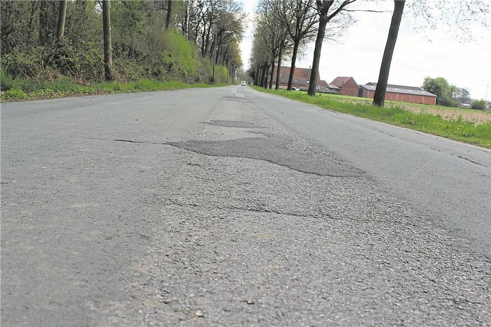 Die Straße Westerlandwehr gehört zu jenen Strecken, die die Gemeinde bereits abschnittsweise sanieren ließ.