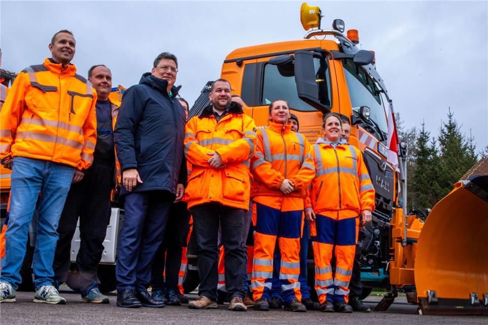 Die Straßenmeistereien in MV sind auf den bevorstehenden Winter vorbereitet.Jens Büttner/dpa