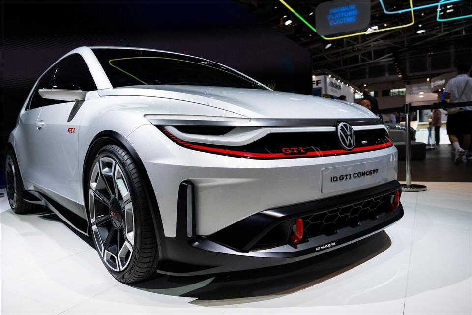 Die Studie hieß vor zwei Jahren noch ID. GTI Concept, die Serienversion kommt jetzt als ID. Polo GTI. (Archivfoto)Sven Hoppe/dpa