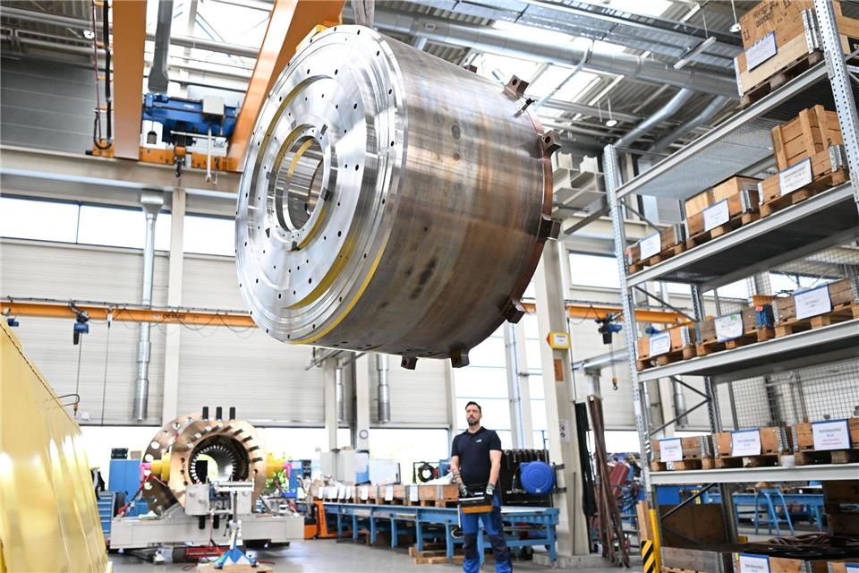 Die Südwest-Industrie blickt skeptischer auf das Auslandsgeschäft. Bernd Weißbrod/dpa