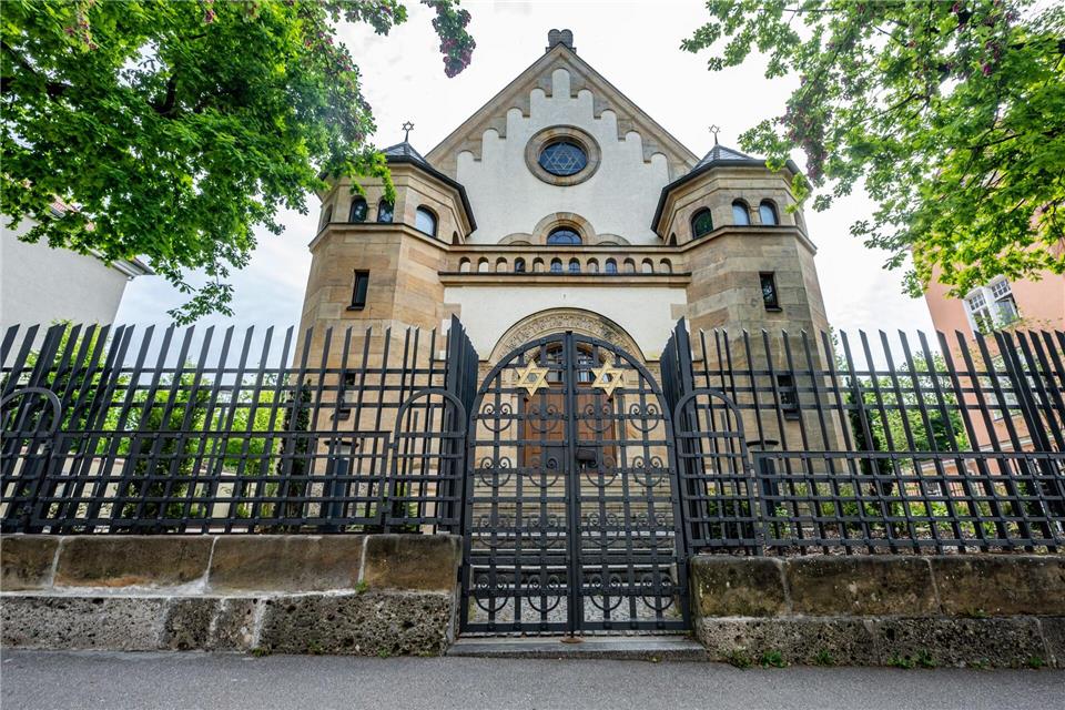 Gedenken an Neubeginn jüdischen Lebens nach dem Krieg Die Synagoge Straubing wurde 1907 gebaut und eingeweiht.Armin Weigel/dpa