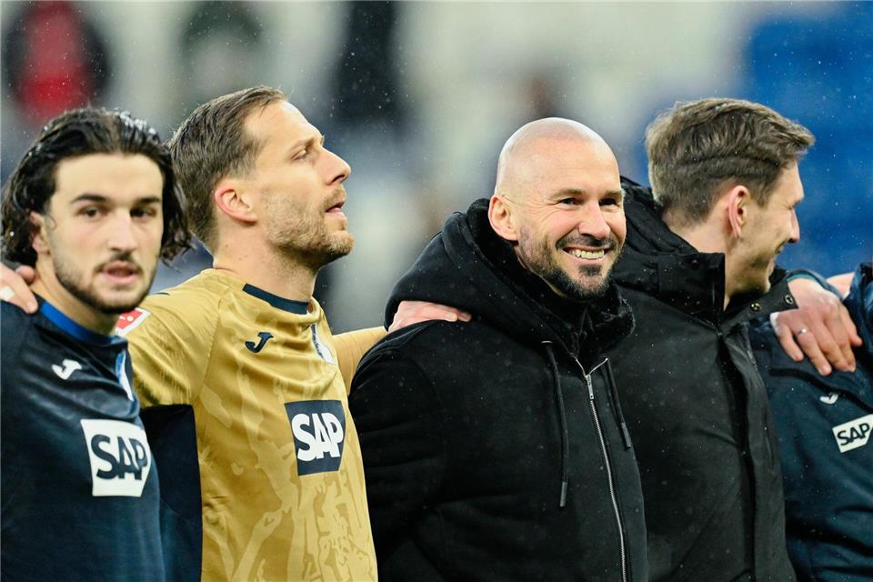 Die TSG Hoffenheim will auch in Köln feiern (Archivbild).Uwe Anspach/dpa