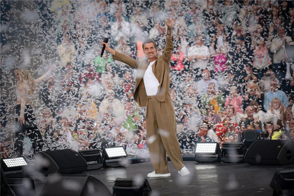 Die TV-Open-Air-Show “Schlagerbooom“ wurde am 5. und 6. Juni in Kitzbühel aufgezeichnet.JürgensTV/Beckmann/ARD/dpa