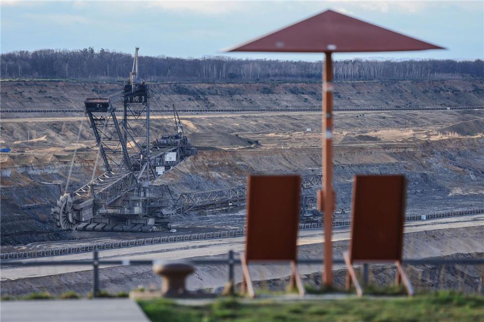 Die Tage der Braunkohle-Förderung sind gezählt im Rheinischen Revier.Oliver Berg/dpa