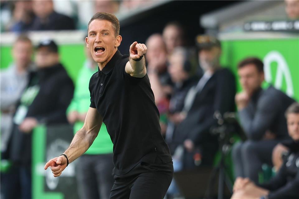 Die Tage von Daniel Bauer beim VfL Wolfsburg scheinen gezählt.Andreas Gora/dpa