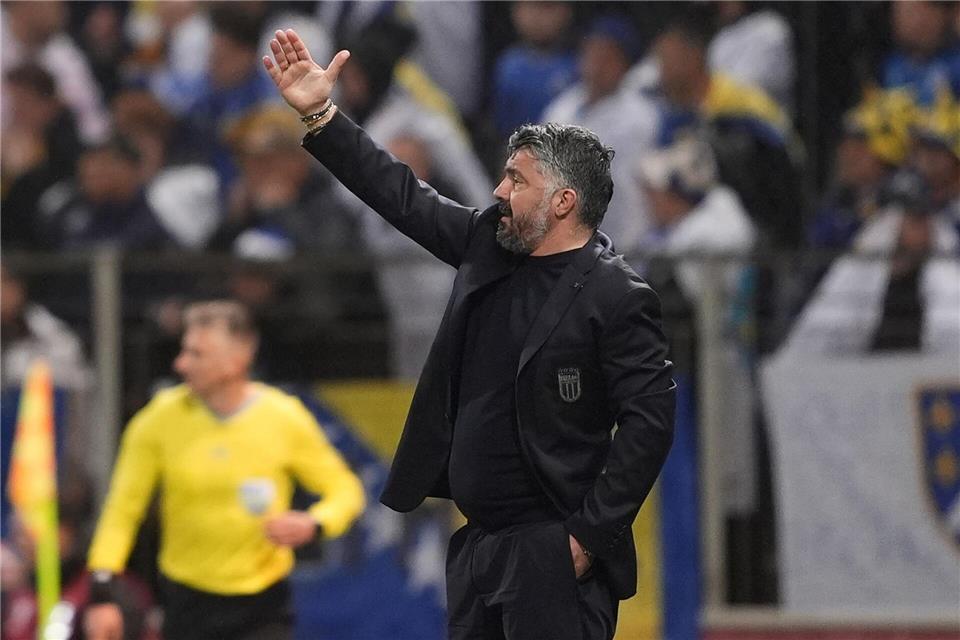 Die Tage von Nationaltrainer Gennaro Gattuso dürften gezählt sein.Fabio Ferrari/LaPresse via AP/dpa