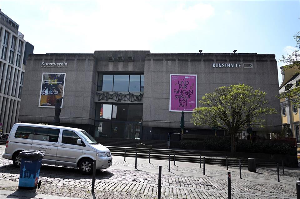 Die Tat ereignete sich an der Rückseite der Düsseldorfer Kunsthalle. (Archivfoto)Federico Gambarini/dpa
