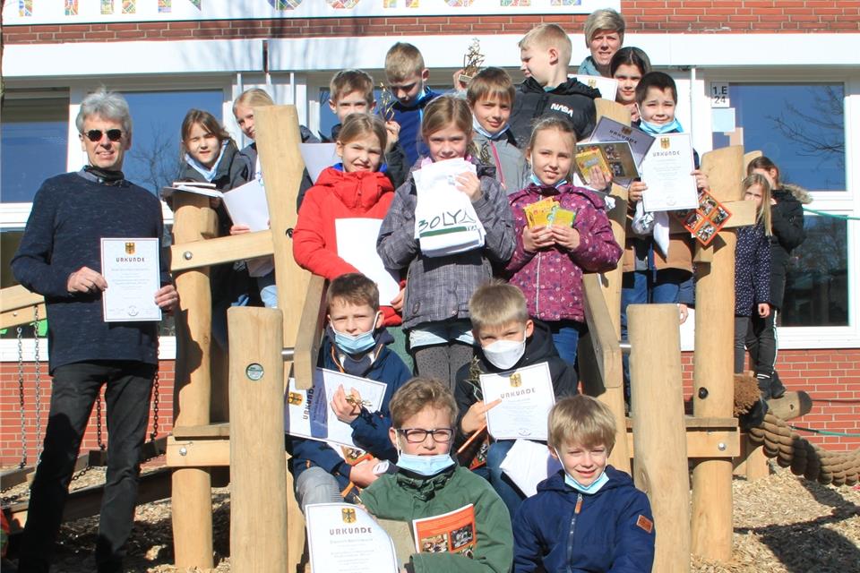 Die Teams der St.-Sebastianschule haben wieder mit Erfolg am Wettbewerb teilgenommen.