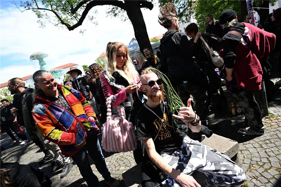 Die Teilnehmer kamen auch aus der Kreativszene. Felix Hörhager/dpa