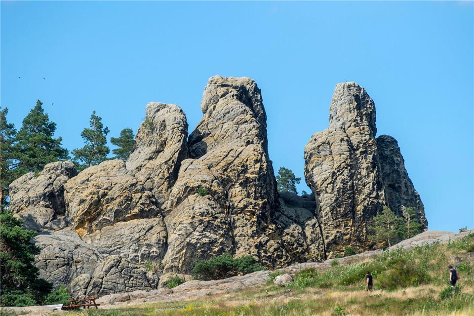 Die Teufelsmauer im Harz zur Wahl als Naturwunder 2026 in Deutschland nominiert. Klaus-Dietmar Gabbert/dpa-Zentralbild/ZB
