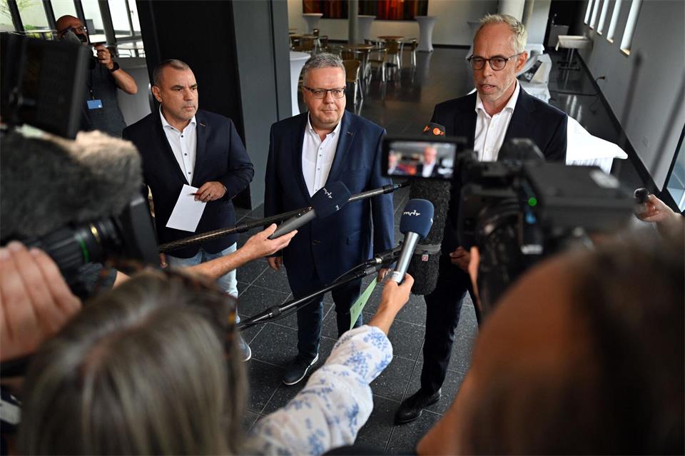 Die Thüringer BSW-Fraktion schrumpft. Martin Schutt/dpa